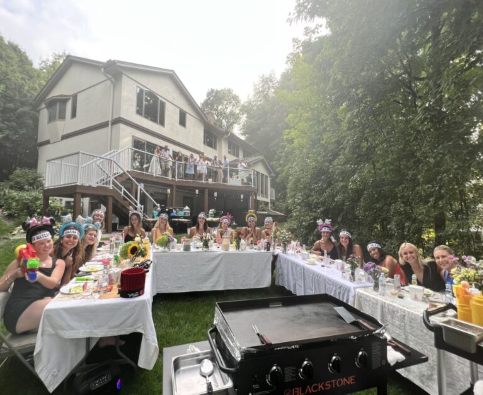 Hibachi chef grilling live at your event